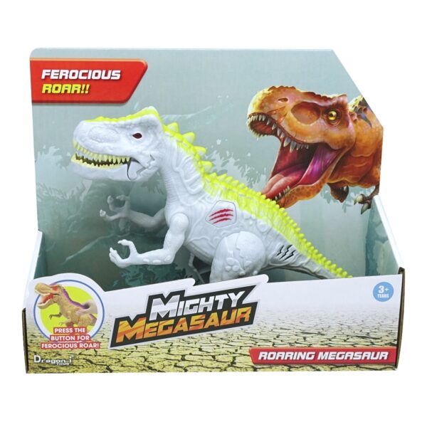 Mighty megasaur junior cu lumini si sunete 22 cm