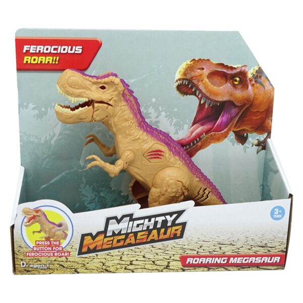 Mighty megasaur junior cu lumini si sunete 22 cm t-rex