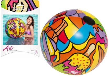 Minge gonflabila de plaja si piscina multicolora 91 cm Bestway 31044 324121 0