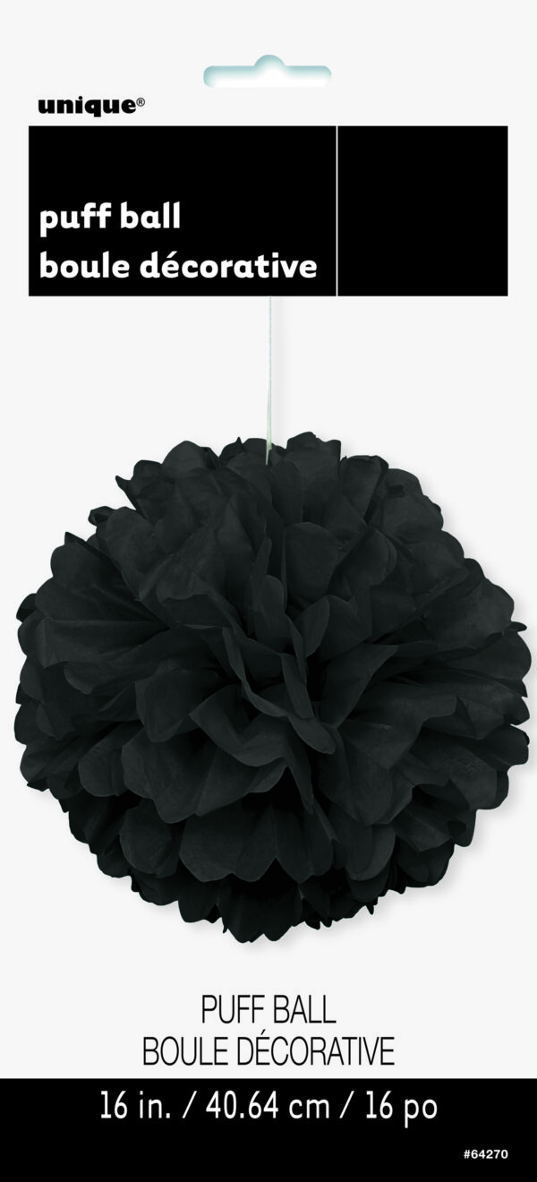 Minge puf neagra halloween
