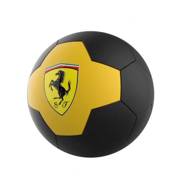 Mingie de fotbal Ferrari marimea 5 galben negru 272006 1
