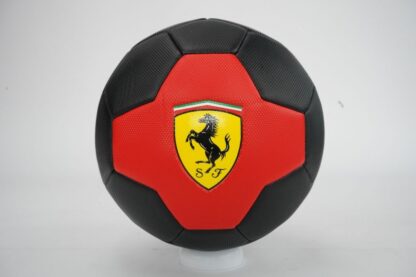 Mingie de fotbal Ferrari marimea 5 rosu negru 272008 3