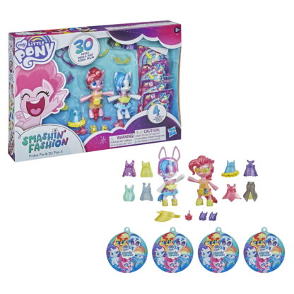 Mlp set 2 ponei pinkie pie si dj pon 3