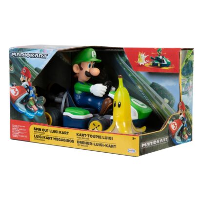 Nintendo figurina spin out mario kart 6 cm luigi