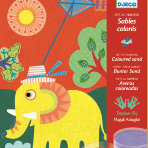 Nisip colorat djeco animale pentru copii