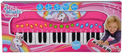 Orga unicorn my music world 42cm roz 1