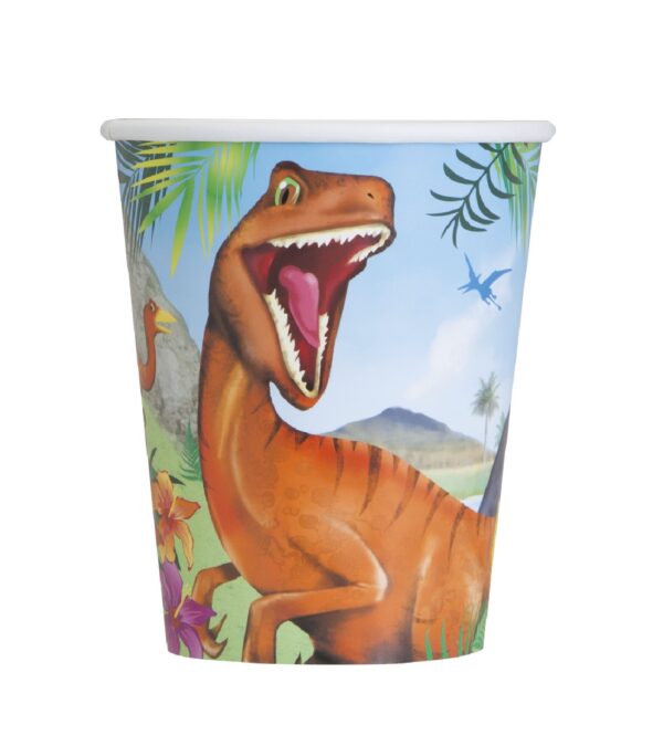 Pahare petrecere dinozauri