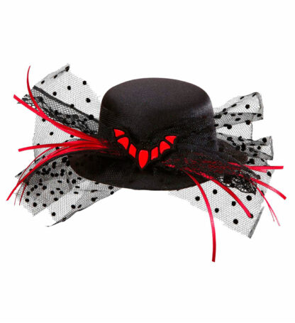 Palarie mini halloween liliac