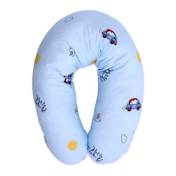 Perna de alaptat 190 cm , bear & car blue