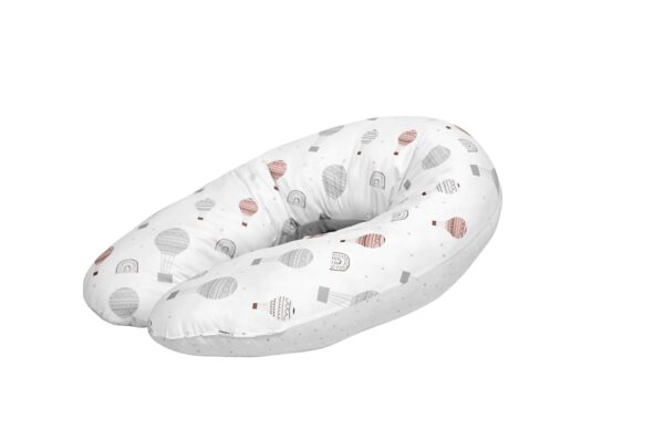 Perna de alaptat 190 cm , grey baloons
