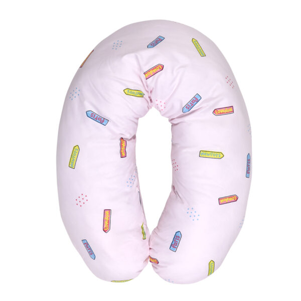 Perna de alaptat 190 cm , pink