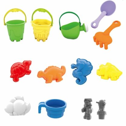 PetiteMars Masuta de activitati pentru apa si nisip Sandy Max Cu accesorii 12 jucarii Multicolor 331703 4