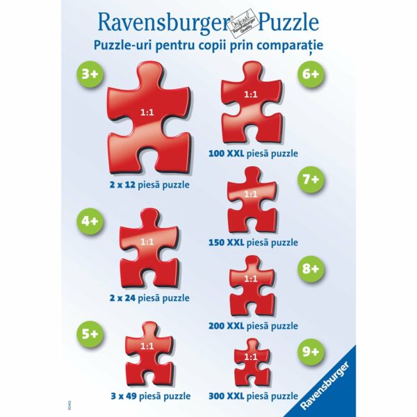 PUZZLE TIP RAMA DINOZAURI, 42 PIESE