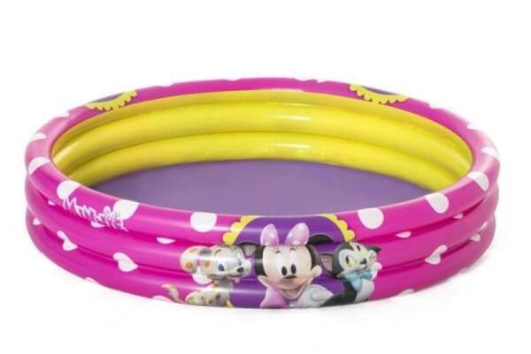 Piscina Minnie Mouse gonflabila pentru copii 2 ani Bestway 91079 122 x 25 cm 140 litri 324518 0