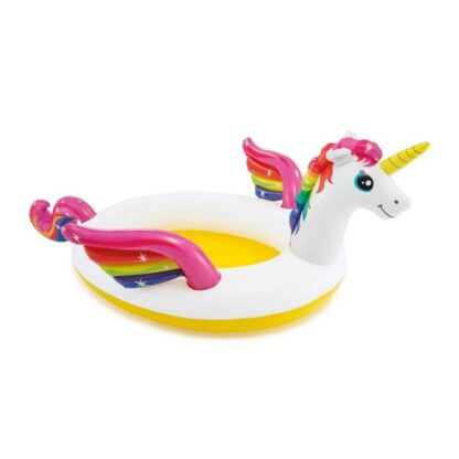 Piscina gonflabila Intex Mystic Unicorn Spray 151 Litri 272 x 193 x 104 cm 57441 multicolor 310654 0