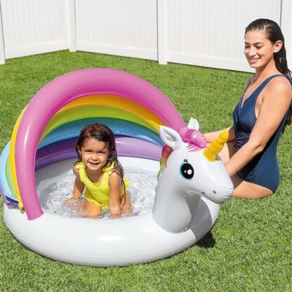 Piscina gonflabila Intex Unicorn 45 Litri 127 x 102 x 69 cm 57113 multicolor 310671 1