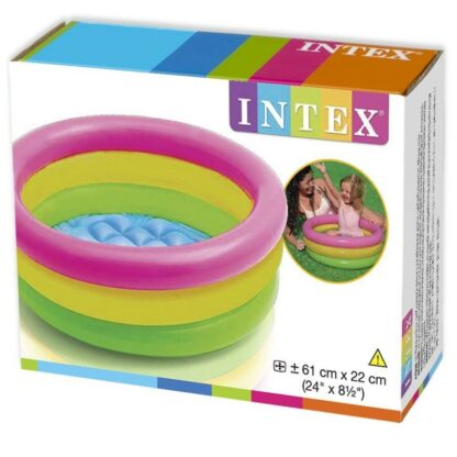 Piscina gonflabila copii Intex Sunset glow baby pool 50 Litri 61 x 22 cm 57107 310624 1