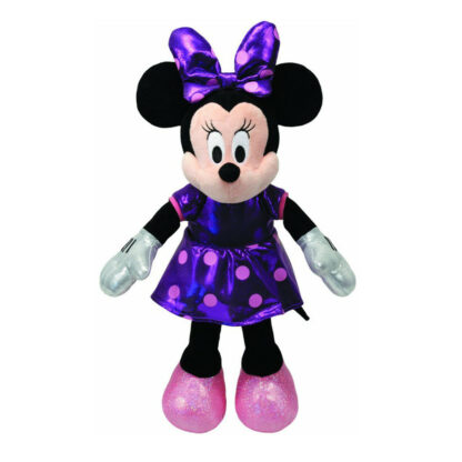 Plus cu sunete minnie spakle violet 35 cm ty