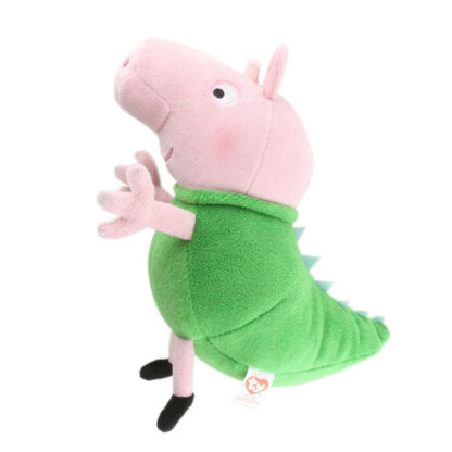 Plus licenta peppa pig george in costum de dinozaur 15 cm ty