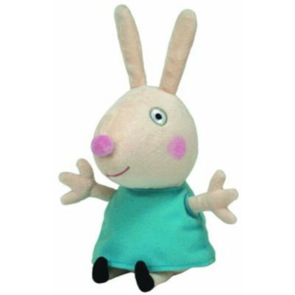 Plus licenta peppa pig, iepuroaica rebecca (15 cm) - ty