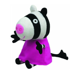 Plus licenta peppa pig, zebra zoe (15 cm) - ty