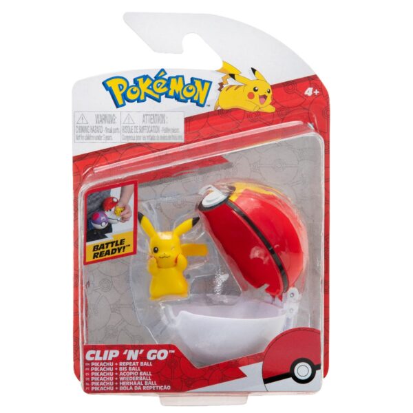 Pokemon figurine clip' n' go