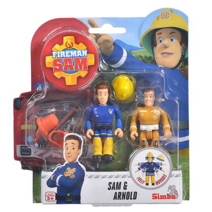 Pompierul sam set figurine sam si arnold 7 5cm