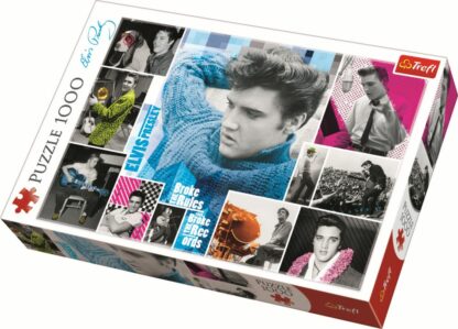 Puzzle trefl 1000 elvis presley intotdeauna tanar