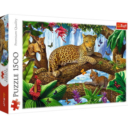 Puzzle trefl 1500 jaguar intr o pauza odihnitoare