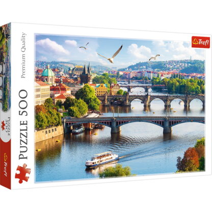 Puzzle trefl 500 orasul praga