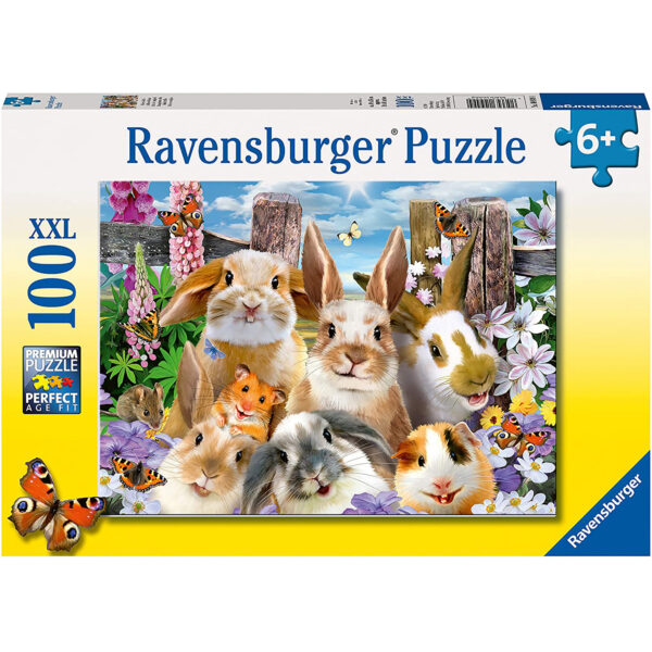 PUZZLE IEPURASI, 100 PIESE