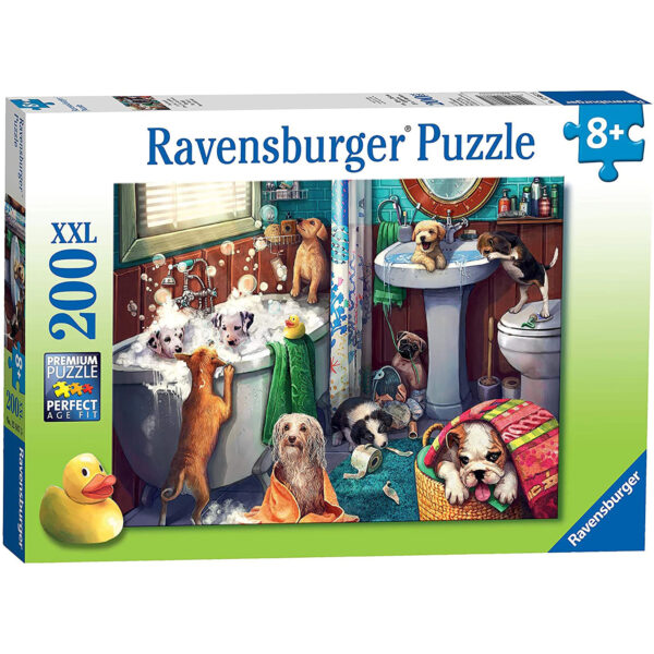 PUZZLE CATELUSI IN BAIE, 200 PIESE