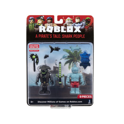 Roblox blister 2 figurine s4 a pirate s tale shark people