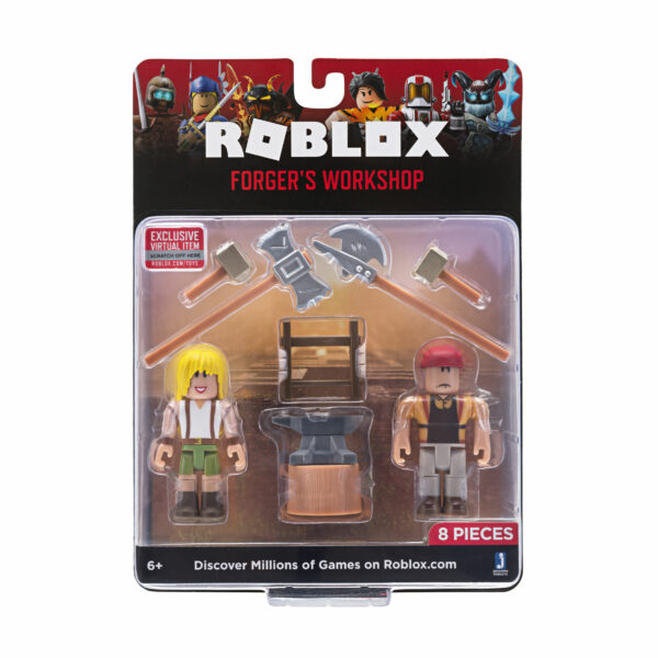 Roblox blister 2 figurine s4 - forger's workshop