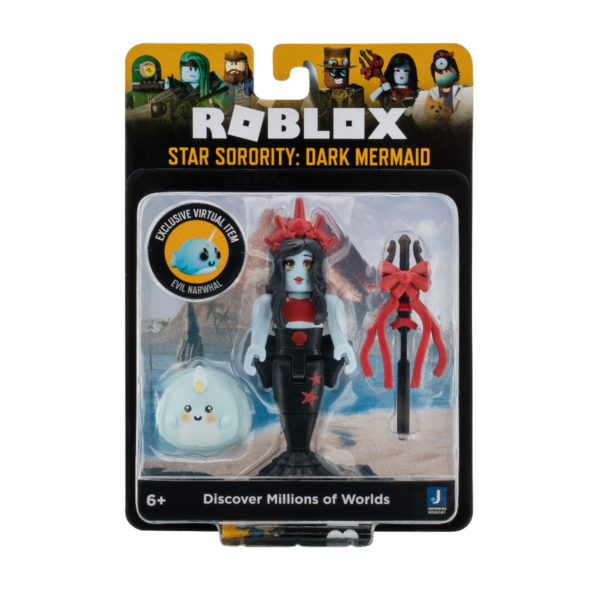 Roblox celebrity figurina s7 - star sorority: dark mermaid