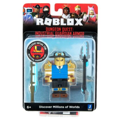 Roblox figurina blister s10 dungeon quest industrial guardian armor