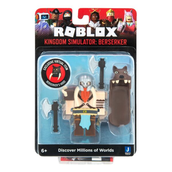 Roblox figurina blister s10 - kingdom simulator: berserker