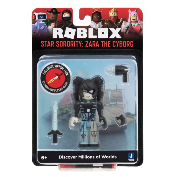 Roblox figurina blister s10: star sorority: zara the cyborg