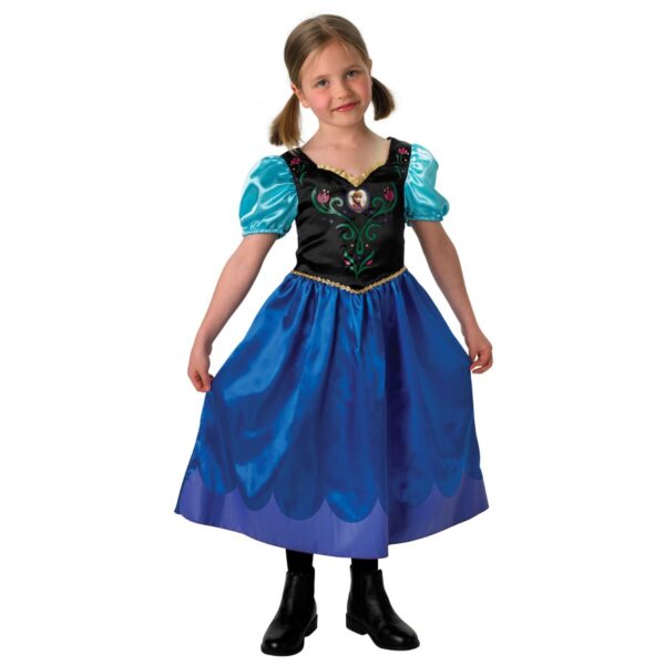 Rochita clasica anna, disney frozen, 7-8 ani