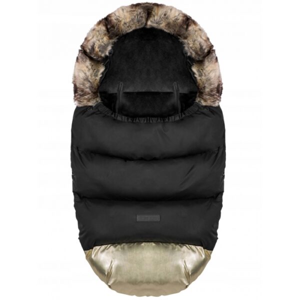 Sac de dormit ricokids 95 x 48 cm ricokids elmi 720013 - negru cu auriu
