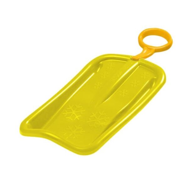 Sanie copii marmat snow arrow - galben