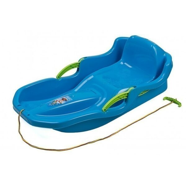 Sanie copii marmat speed bob - albastru
