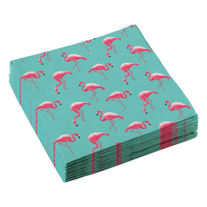 Servetele flamingo petrecere 33x33 cm