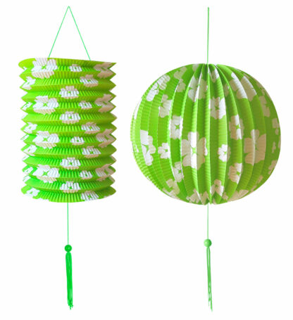 Set 2 piese decor verde