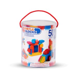 Set 50 cuburi de construit bristle blocks