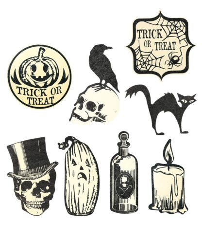 Set 9 decoratiuni halloween