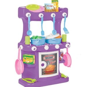 Set bucatarie cu accesorii 43 piese pilsan hamarat mov