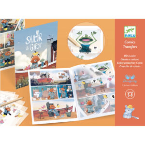Set creativ, animatie djeco, pe barca