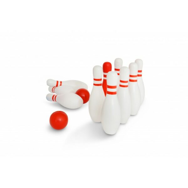 Set de bowling din lemn BS Toys - imagine 5