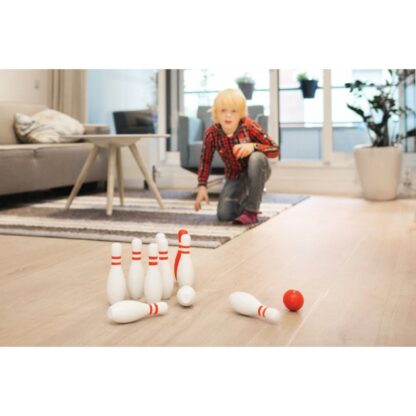 Set de bowling din lemn BS Toys 292677 3